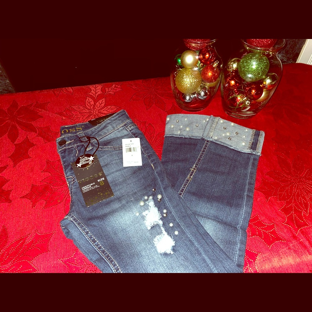 Vigoss girls jeans size 8